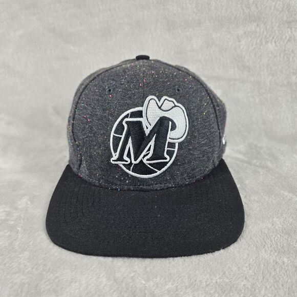 New Era Dallas Mavericks 9fifty Hardwood Classics Snapback Gray Speckle Luka - Picture 2 of 12
